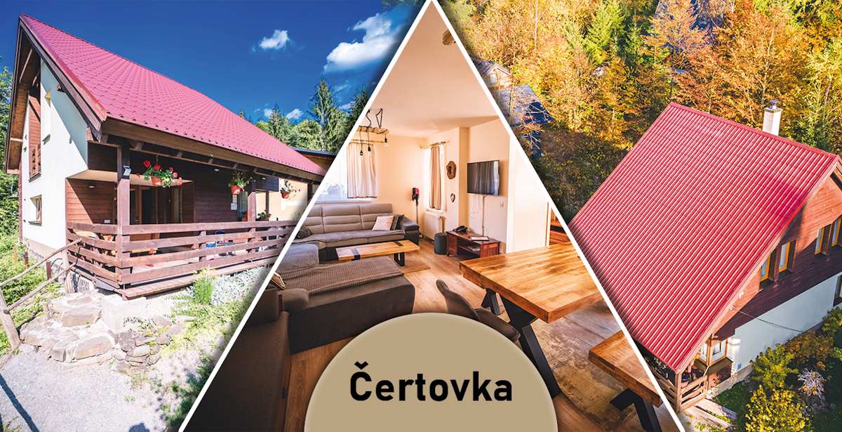 chatka Čertovka banner