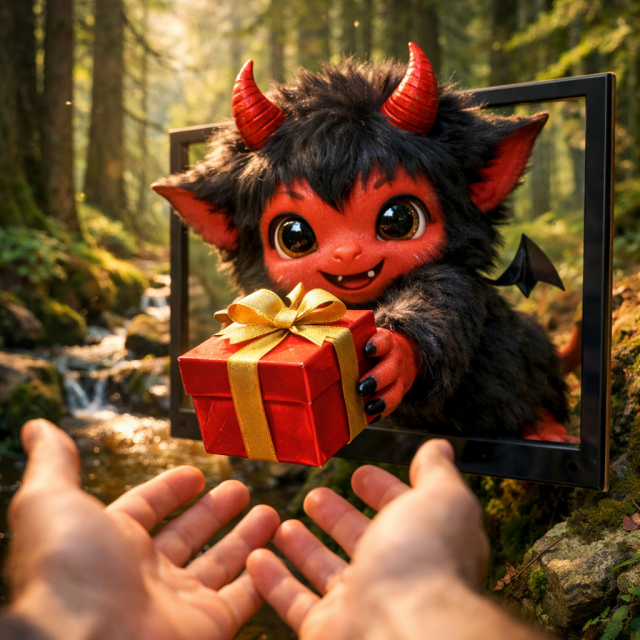 Čertíkova poukážka ako darček